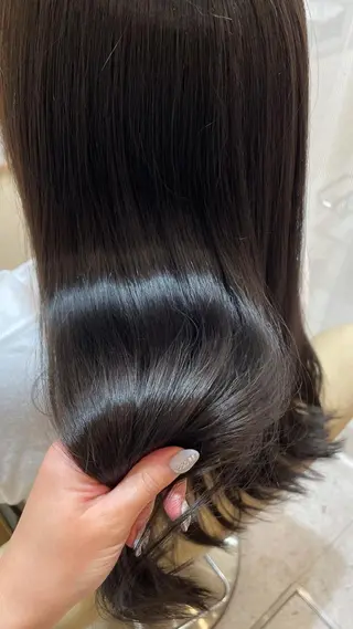 ロング マホ/日吉/髪質改善 /レイヤー/ガーリーのヘアスタイル