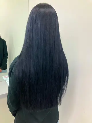 ロング 長谷川 未來のヘアスタイル