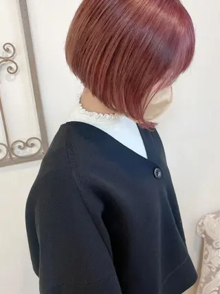 カラー 🩶韓国艶髪🇰🇷 下本夕綺のヘアスタイル