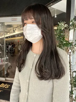 カラー カットパーマ 🌀あさみのヘアスタイル