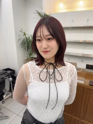 ショート カラー MIES amane(アマネ)のヘアスタイル