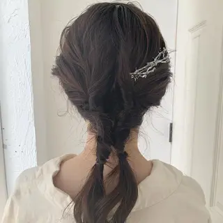 ヘアアレンジ fio マナミのヘアスタイル
