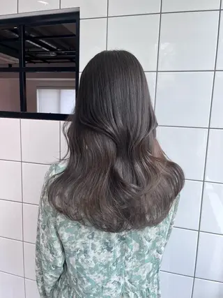 セミロング カラー 🐺メンズパーマ 特化　あさひ🐺のヘアスタイル