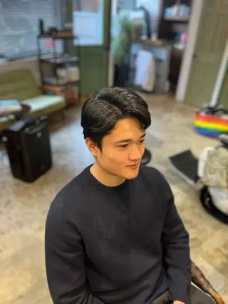 ショート メンズ美容室HIGE barber shop所属・中川 響揮のヘアスタイル