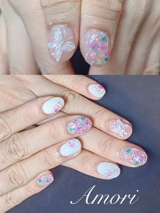 ネイル 佐藤 しおんのネイルデザイン