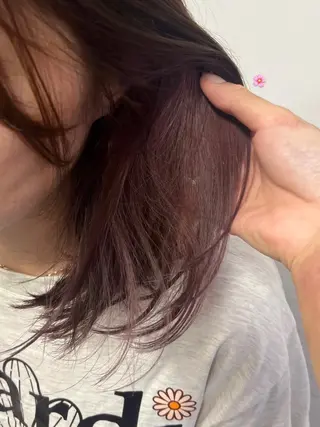 ミディアム 小林蕗湖🌼/ カット/カラーモデルのヘアスタイル