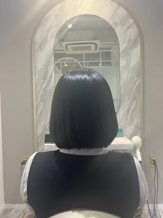 ミディアム 艶ボブ🌼 MAHOのヘアスタイル