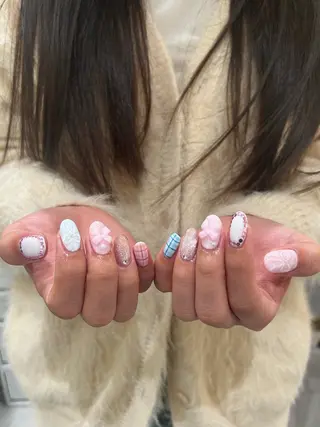 ネイル ꪆৎ平行アーチ ྀི ワカナの眉毛・アイブロウイメージ