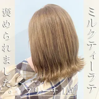 ミディアム カラー 表参道店大人っぽ ブラウン🪞TOWAのヘアスタイル