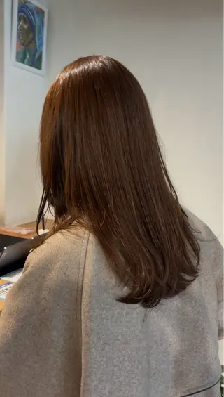 セミロング A.C.T C-LOOPUNITED所属・ボブ/透明感カラー/ あかねのヘアスタイル