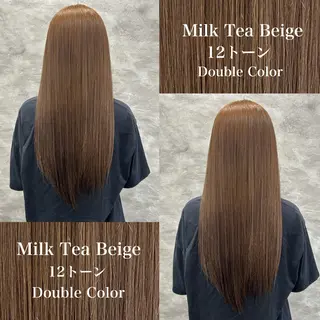 ロング 小久保音々華/ 髪質改善/暖色カラーのヘアスタイル