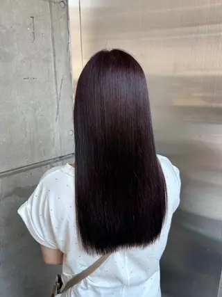 セミロング カラー 冬っぽカラー/ マツエク/ゆきなのマツエク・マツパデザイン