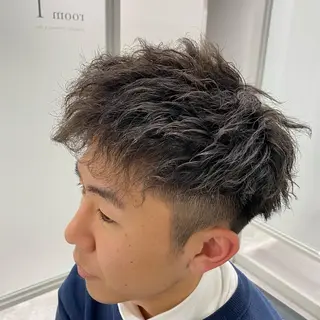 パーマ メンズ シェアサロンReco-リコ- 今泉パークサイド店所属・メンズパーマ専門★★ ナカゾノのヘアスタイル