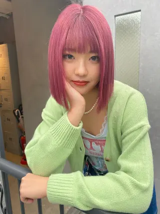 ショート MIYU💋💖 〈XENA渋谷本店〉のヘアスタイル