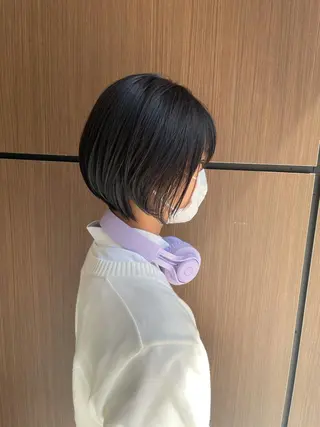 ショート A/LEE所属・久保田 千尋のヘアスタイル