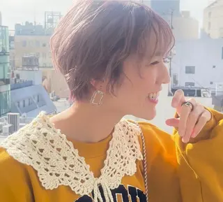 ショート 【20代ダメージ毛に 髪質改善】のヘアスタイル