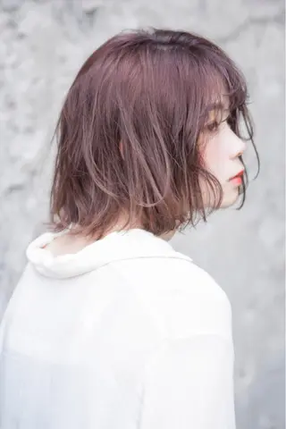 ミディアム パーマ ☕️ベージュカラー 内藤光哉☕️のヘアスタイル