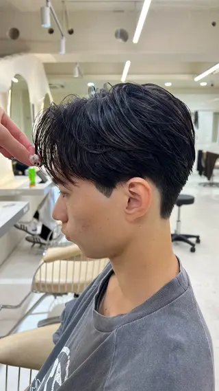 メンズ 横浜/ショート/ レイヤーカットのヘアスタイル