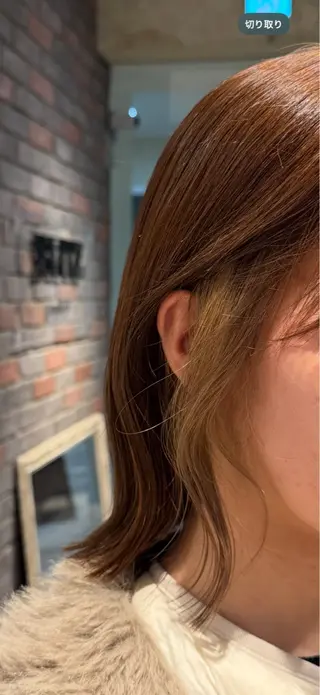 ミディアム カラー 吉川 慶斗のヘアスタイル