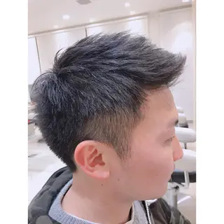 ショート メンズ 髪質改善/茅ヶ崎 マツモト リョウのヘアスタイル