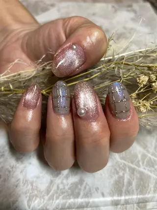 ミディアム ネイル ネイルサロン ステラのネイルデザイン