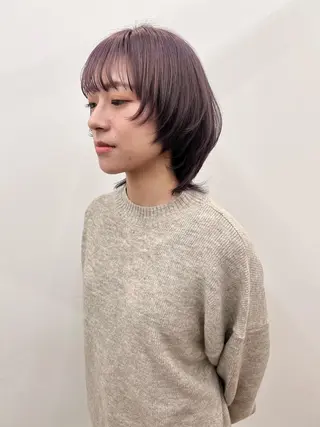 ミディアム 🩵albis/めい 大宮/ブリーチ🦋のヘアスタイル