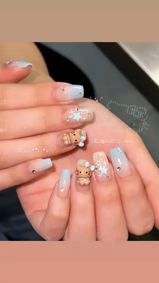 ネイル ⟡.*222⋰˚☆ MöEのネイルデザイン