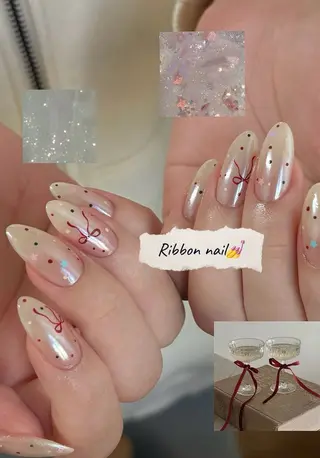 ネイル Ribbonnail staffのネイルデザイン