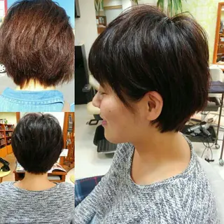 ショート エムズハウス所属・野末 美穂のヘアスタイル