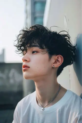 ショート パーマ メンズ ☀️Luana☀️ 公式/大通のヘアスタイル