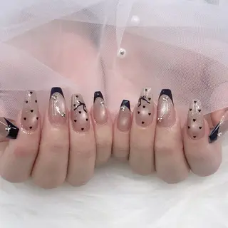 ネイル Ris🎀吹田ネイル ワンホン/ちゅるんのネイルデザイン