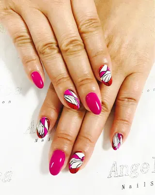 ネイル Angelica ネイリストのネイルデザイン