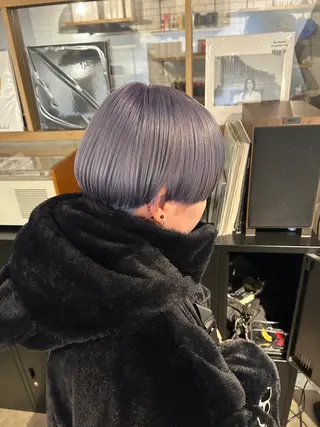 カラー 植田 瑠菜のヘアスタイル