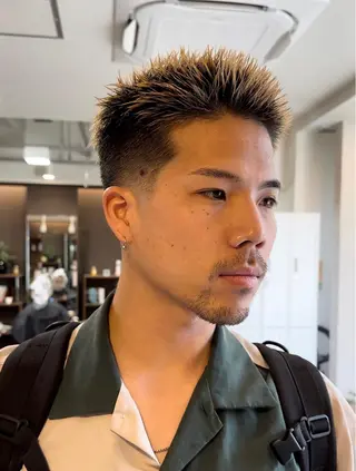 カラー メンズ 年間2000名担当◎ パーマ職人/仲原佑樹のヘアスタイル