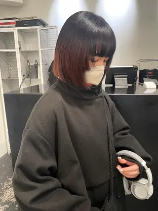 ショート カラー パーマ ヘアアレンジ メンズ キッズ ネイル マツエク・マツパ アイブロウ 艶ハイトーン/ヘア アレンジAYAKAのヘアスタイル