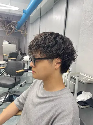 パーマ メンズ 🍃メンズヘア TAKUMI🍃のヘアスタイル
