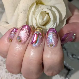 ネイル エステとネイル ローズコンフォートのネイルデザイン