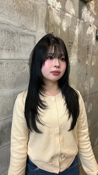 ロング riko／ SYS by fitのヘアスタイル