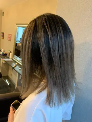 ミディアム Selene hair OSAKAのヘアスタイル