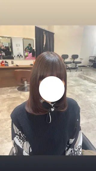 ミディアム ヘアアレンジ 🍎カットモデル 無料　AKI🍎のヘアスタイル