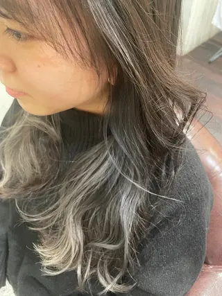 ロング カラー nalu新宿所属・🦋春山 さとみ🦋のヘアスタイル