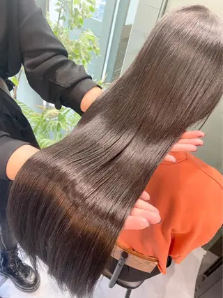 ロング 石川 聖奈のヘアスタイル