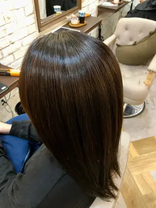 ミディアム パーマ Carina所属・セン北徒歩５分 キシタクのヘアスタイル