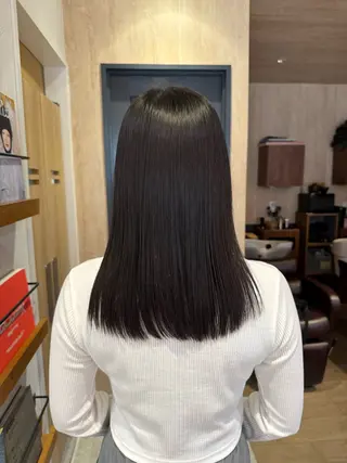 セミロング パーマ レイヤー/艶カラー /yuan⟡.·のヘアスタイル