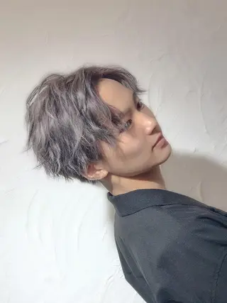 メンズ カラー パーマ beauty: beast 大町店のヘアスタイル