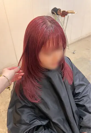 ロング カラー ナナミ ⠀のヘアスタイル