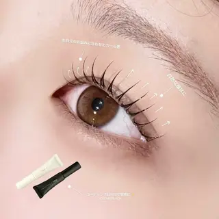 マツエク・マツパ MANA EYELASH STUDIO所属・kanoha 🦖⋆͛のマツエク・マツパデザイン