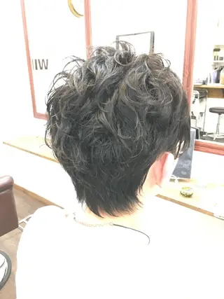 ショート メンズ RUFF.所属・竹廣 春奈のヘアスタイル