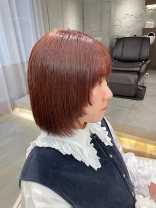 ショート カラー Toiro 横浜所属・🎀レイヤー/パーマ カラー/ai🎀のヘアスタイル