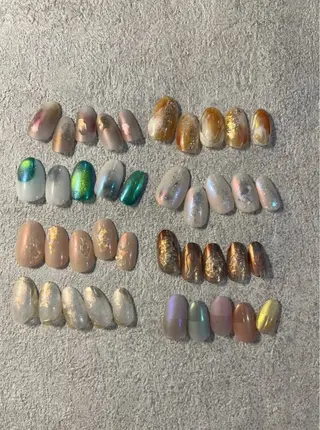 ネイル Mahiru ➰🎀🤍のネイルデザイン